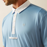 Ariat Mens TEK Show Shirt in Blissful Blue